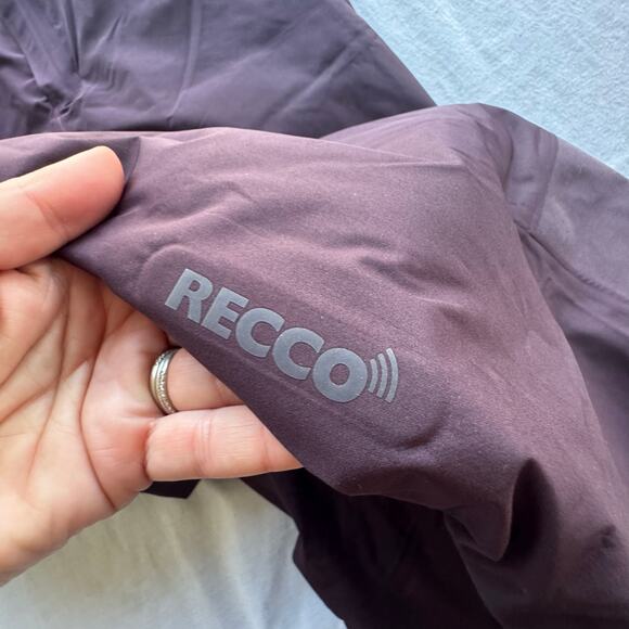 NEW W TAGS Patagonia Men's Insulated Powder Town Snow Pants Ski Small‎ Plum - Picture 7 of 12